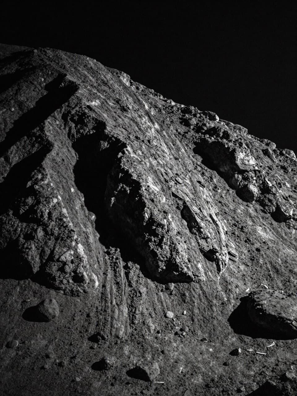 Lunar terrain
